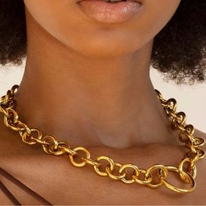 ✨Maison Muru Bubble Necklace 14k Gold Plated on Recycled Stainless Steel